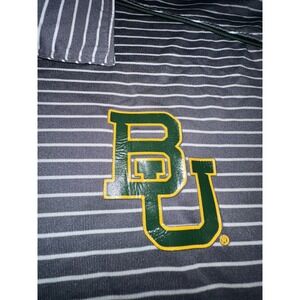 Russell Athletic Baylor Bears Polo Shirt Mens XL Striped Golf